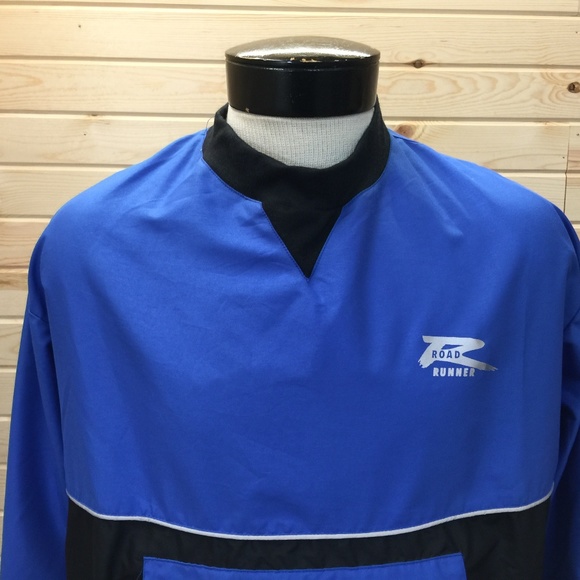 Vintage Road Runner Athletic Jacket M Pullover - Picture 1 of 8